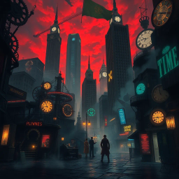 The Clockwork Conspiracy - Text-based game