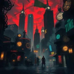 The Clockwork Conspiracy - Text-based game