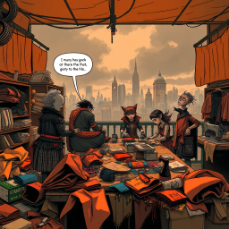 Threadbare Duel - Text-based game