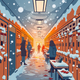 Snowed In: Detention Dilemma - Text-based game