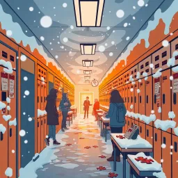 Snowed In: Detention Dilemma - Text-based game