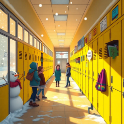 Snowbound Scholars - Text-based game