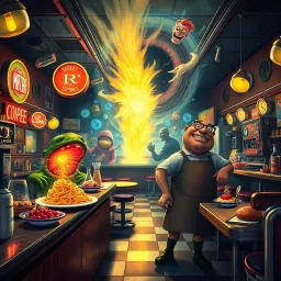 Chronicles of the Dinerverse - Text-based game