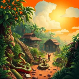 Cobra Chronicles: Kings of Serpent Farming - Text-based game
