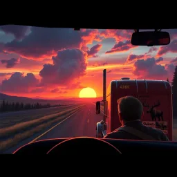 Highway Havoc: The Long Haul Challenge - Text-based game