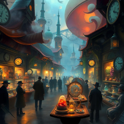 Echoes of the Infinite Market - Text-based game