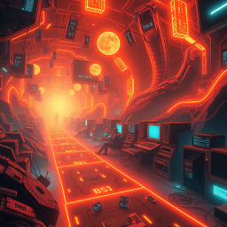 Data Delirium: The OpenVMS Chronicles - Text-based game