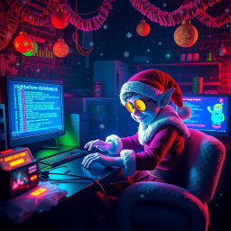 The Terminal of Christmas Future - Text-based game