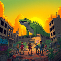 Graduation: Dillo of Doom - Text-based game