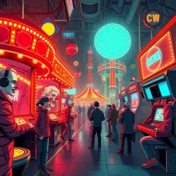 Cyber Circus: The Age Verification Games - Text-based game