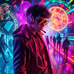 TimeHackers: The Continuum Conundrum - Text-based game