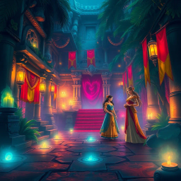 Whispers of the Temple - Text-based game