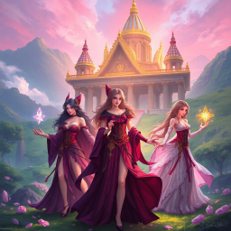 Sorceresses of Seduction - Text-based game