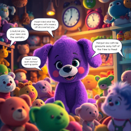 Plushie Pandemonium - Text-based game