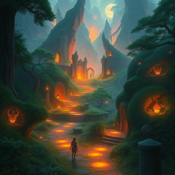 Gleams of the Veil - Text-based game