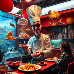 Quantum Cuisine - Text-based game