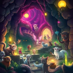 Fur and Fantasy: Lair of Desires - Text-based game