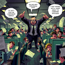 Corporate Catastrophe - Text-based game