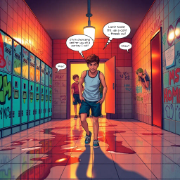 Caught in the Splash - Text-based game