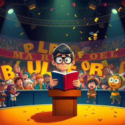 Word Warriors: The Bee Battle - Text-based game