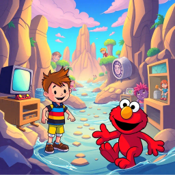 Channel Surfers: The Lost Episodes - Text-based game