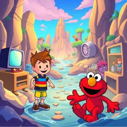 Channel Surfers: The Lost Episodes - Text-based game