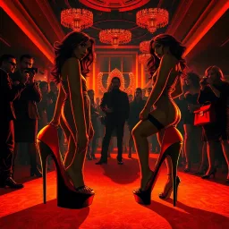 High Heels & Hijinks - Text-based game
