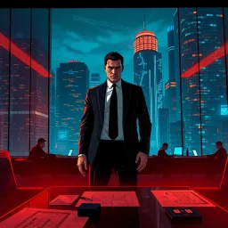 Corporate Espionage: The Golden Deal - Text-based game