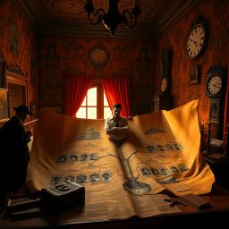 Bloodlines Unraveled - Text-based game