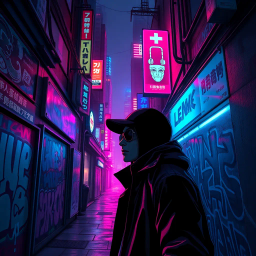 Cyberpunk Mystery text games