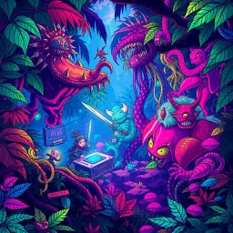 Syntax Safari - Text-based game