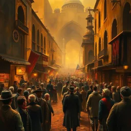 Divine Democracy: A Strange New World - Text-based game