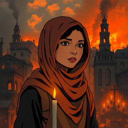 Faith in Flames - Text-based game