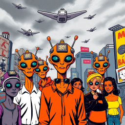 Mind Control Hijinks - Text-based game