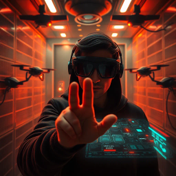 MicroMayhem: The Data Vault Heist - Text-based game