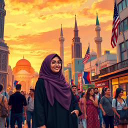 Faith and Freedom: The New America - Text-based game