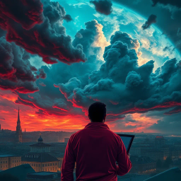 SkyWatch: The Storm Chronicles - Text-based game