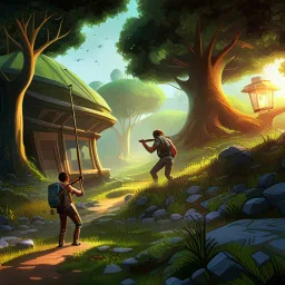 The Sound Hunter - Text-based game