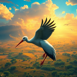 Flight of the Pfeilstorch - Text-based game