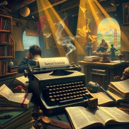 Typewriter Chronicles: The Lost Manuscript - Text-based game