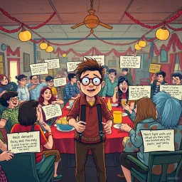 Cousin Chaos: Family Reunion - Text-based game