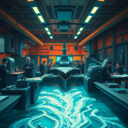 Deep Waters: The Unseen Facets of Innovation - Text-based game