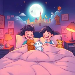 Sleepover Shenanigans - Text-based game