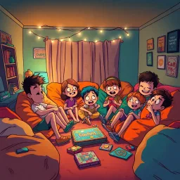 Cousin's Secret Game - Text-based game