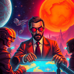 Cosmic Accord: The Negotiator's Dilemma - Text-based game