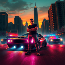 Speed Trap Showdown - Text-based game