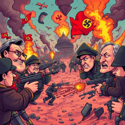 Hitler's Two Balls: Conquering Stalingrad - Text-based game