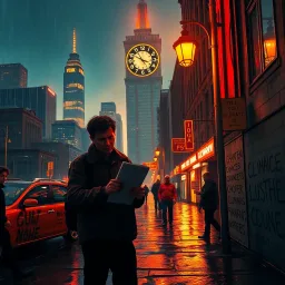 Countdown to Tomorrow - Text-based game