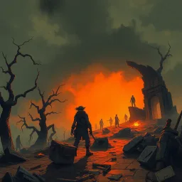 Nomad's Descent - Text-based game