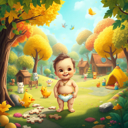 Diaperland: Kingdom of Giggles - Text-based game